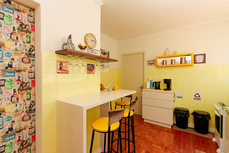 Cómodo y completo apartamento en São Pelegrino 21